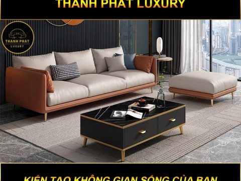 Bộ Ghế Sofa Da Luxury