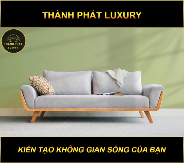 ghế sofa khung đế gỗ